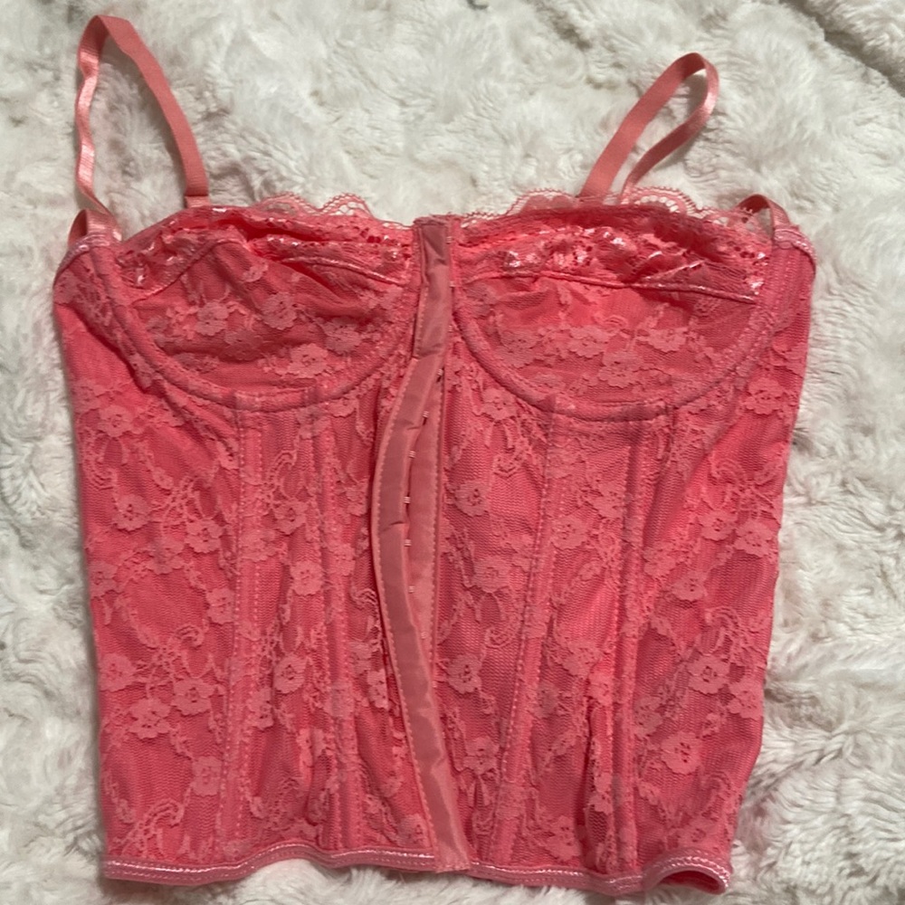 Never worn PINK CORSET